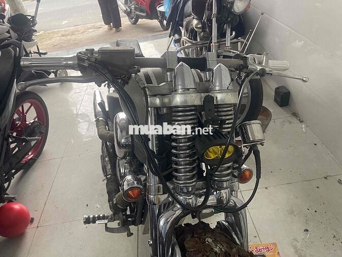 Honda Steed 600cc Bạc Độ
