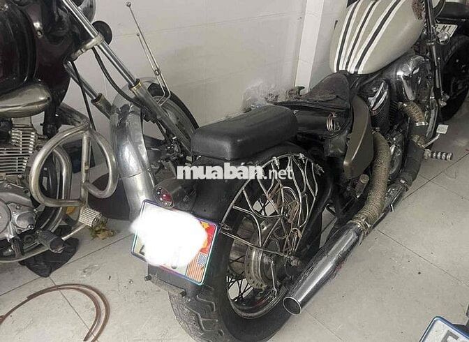 Honda Steed 600cc Bạc Độ