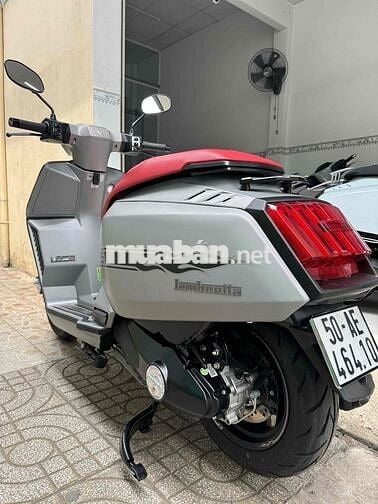 Lambretta X125 ABS 2026 Xám Đen 418 km