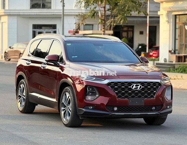 Hyundai SantaFe 2.4 premium 2019  Xăng Cao cấp Đỏ