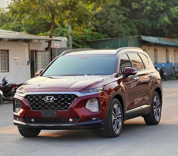 Hyundai SantaFe 2.4 premium 2019  Xăng Cao cấp Đỏ