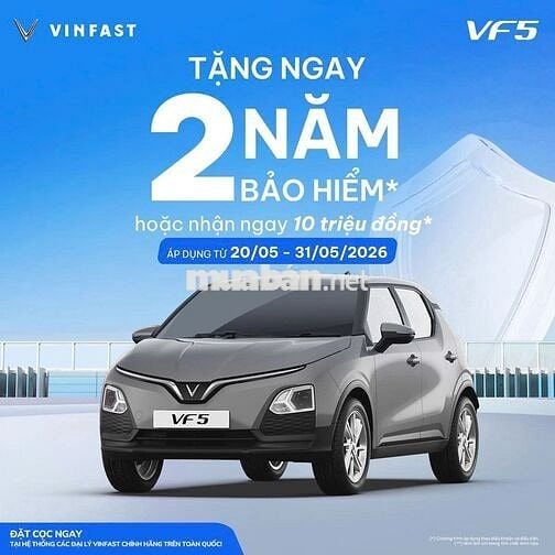 VinFast VF5 giá *** thị trường trả trước 70tr