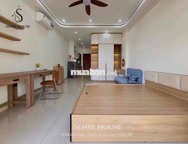 Căn Hộ Ban Công Mới Xây Full Nội Thất Ngay E Mart