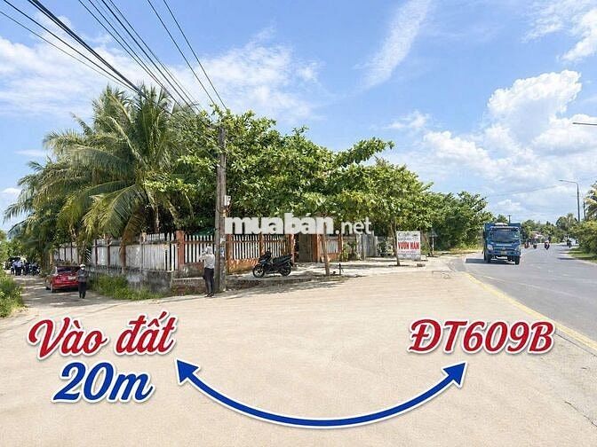 Chính chủ bán nhanh lô đất 8xxtr/lô sát đường DT609 . Đường lớn 5m