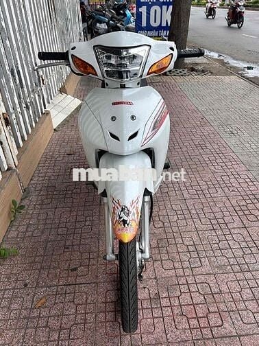 Honda Wave Alpha 100 2013 Trắng zin êm sạch đẹp