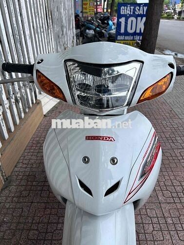 Honda Wave Alpha 100 2013 Trắng zin êm sạch đẹp