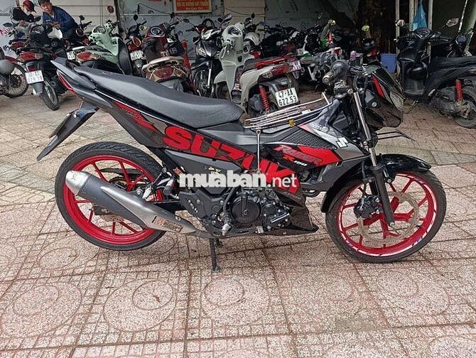 Suzuki Raider Đen đỏ