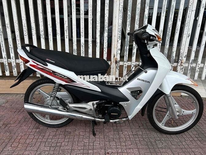 Honda Wave Alpha 100 2013 Trắng zin êm sạch đẹp