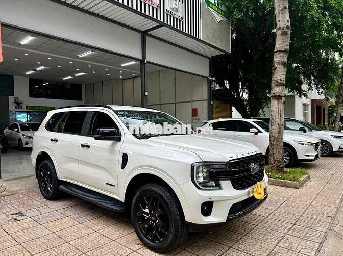 Ford Everest Sport 2024 Trắng 8.000km