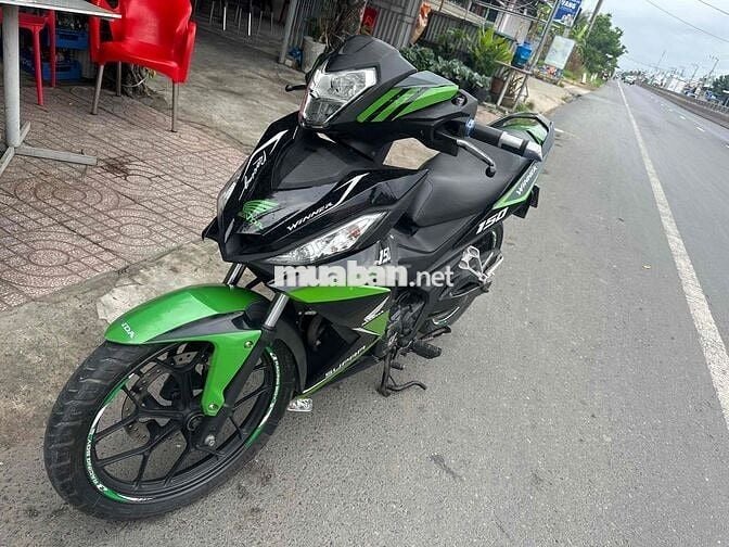 Honda Winner 150 2018 Đen xanh 9c