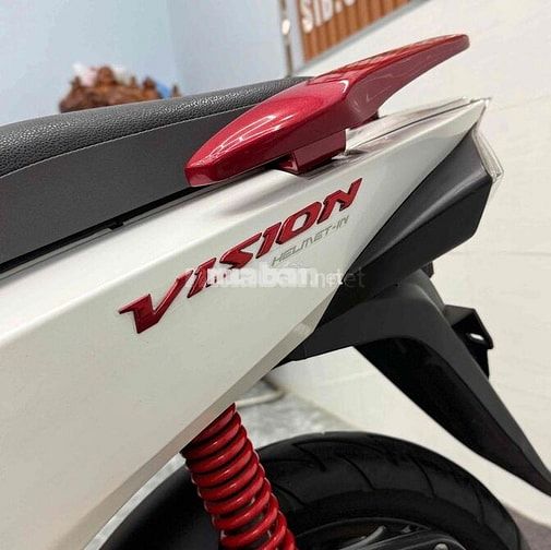 Honda Vision PBĐB 2019 Trắng Đỏ Đen Chính Chủ Ký