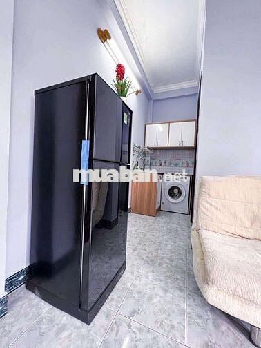 căn Hộ 35m2 - Máy Giặt  - Đinh Bộ Lĩnh Gần Đah UEF, HỒNG BÀNG, N4HX