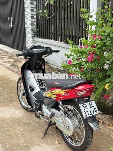 Honda Wave S 2007 Đỏ Bạc Đen