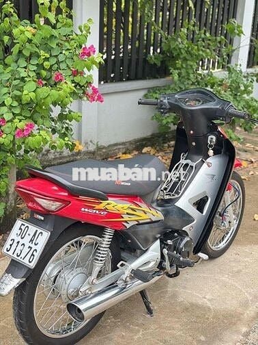 Honda Wave S 2007 Đỏ Bạc Đen