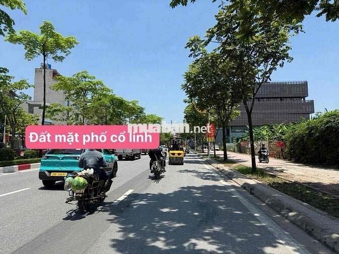 BÁN ĐẤT MẶT PHỐ CỔ LINH, MẶT TIỀN 7MÉT VỈA HÈ RỘNG, KINH DOANH ĐỈNH
