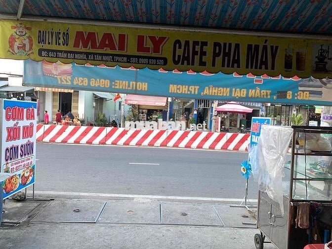 Tiệm giặt 643 Trần Đại Nghĩa , ngay chợ đảo Cho thuê phía trước mua bá