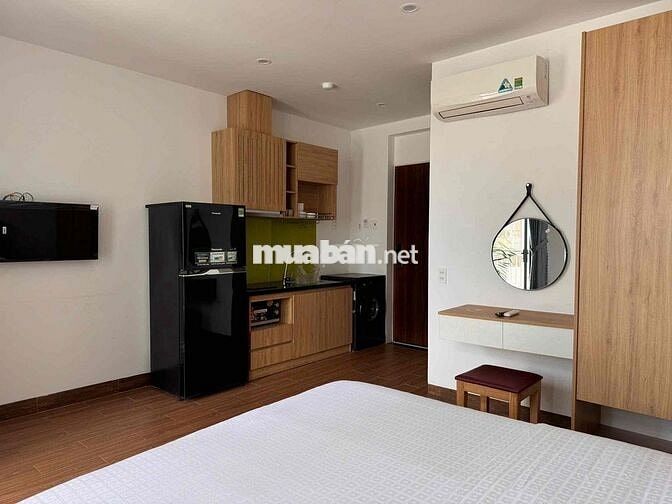 Cho thuê căn hộ gần biển Mỹ Khê, cầu Trần Thị Lý,  Full nội thất