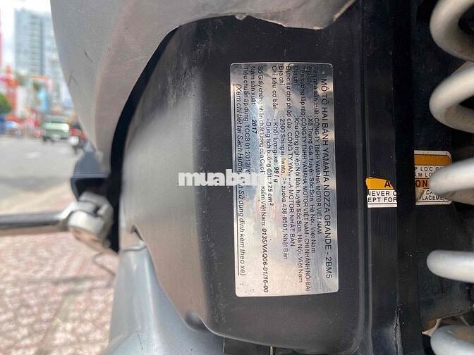 Yamaha Grande 2017 Xanh đậm