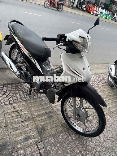 Honda Wave S110 2014 Trắng Đen BSTP máy zin êm ạ