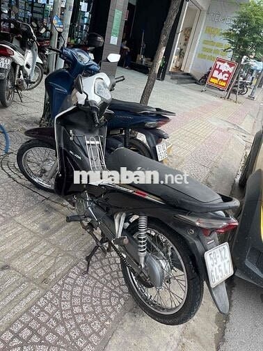 Honda Wave S110 2014 Trắng Đen BSTP máy zin êm ạ