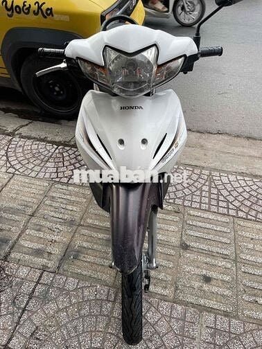 Honda Wave S110 2014 Trắng Đen BSTP máy zin êm ạ