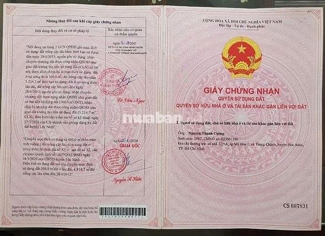 Đất Mặt tiền Quốc Lộ 13 xã Lộc Tấn Lộc Ninh Bình Phước, 5300m2, 12,5tỷ