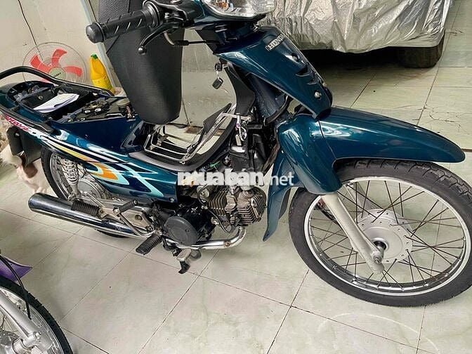 Honda Wave Alpha 2002 Xanh Bstp 9chủ công chứng