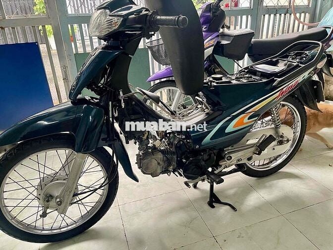 Honda Wave Alpha 2002 Xanh Bstp 9chủ công chứng