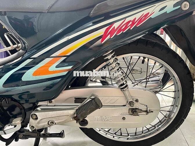 Honda Wave Alpha 2002 Xanh Bstp 9chủ công chứng