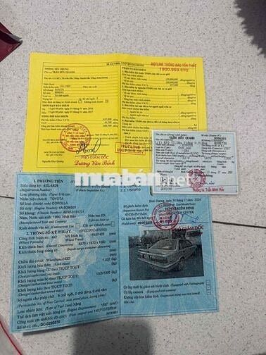 Toyota Corolla AE92 1990 Màu Bạc