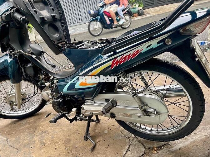 Honda Wave Alpha 2002 Xanh Bstp 9chủ công chứng