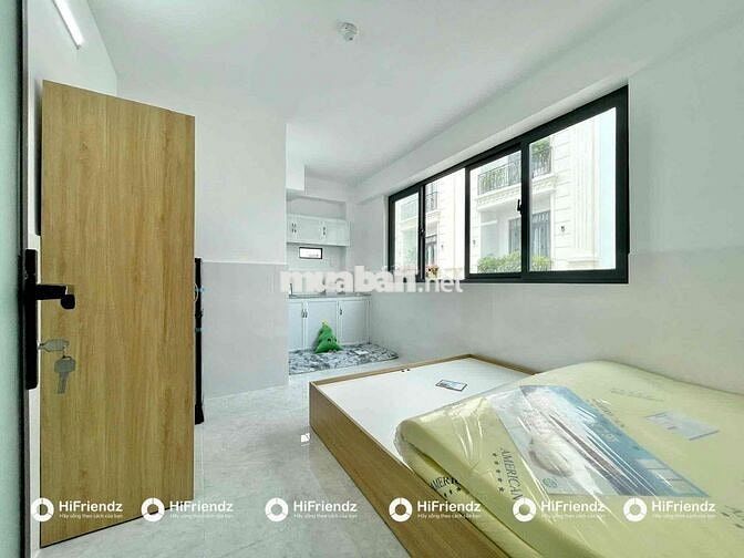 TRỐNG SẴN STUDIO CỬA SỔ TRỜI - FULL NỘI THẤT - CÁCH AEON Bình Tân 5p
