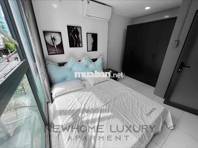 Căn hộ dạng luxury, cửa sổ view kính, gần nhà thờ Tân Định