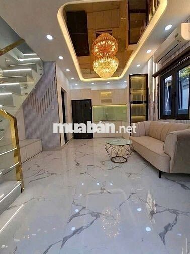 Nhà Có Nội Thất 1 Trệt 1 Lầu 2PN 2WC Hẻm 350 Huỳnh Tấn Phát Quận 7