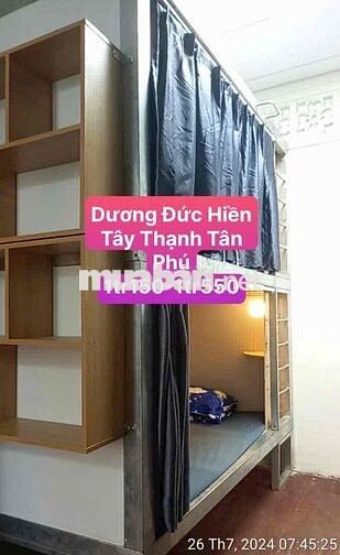 Ký Túc Xá Giá rẻ đi bộ sang ĐH Công Thương Tân Phú chỉ từ 1tr