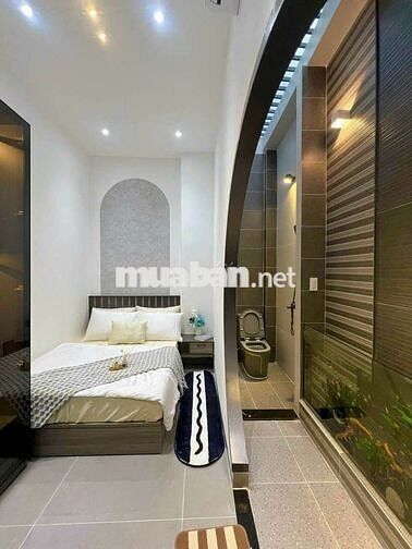 full nội thất nhà siêu đẹp hẻm phạm văn chiêu hẻm thông, 2 lầu 4pn 