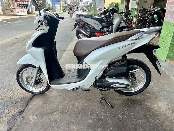 Honda Vision 2023 Trắng Đã qua sử dụng