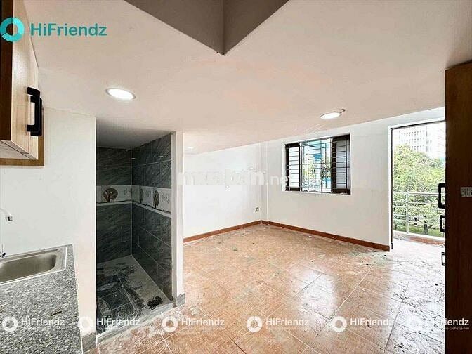 PHÒNG MỚI XÂY 45M2 CÓ GÁC NGAY CÔNG VIÊN GIA ĐỊNH CÓ BAN CÔNG