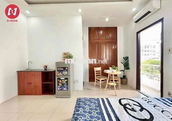 Còn *** 1 phòng studio ban công lớn - 4tr6 - ngay Đặng Văn Bi