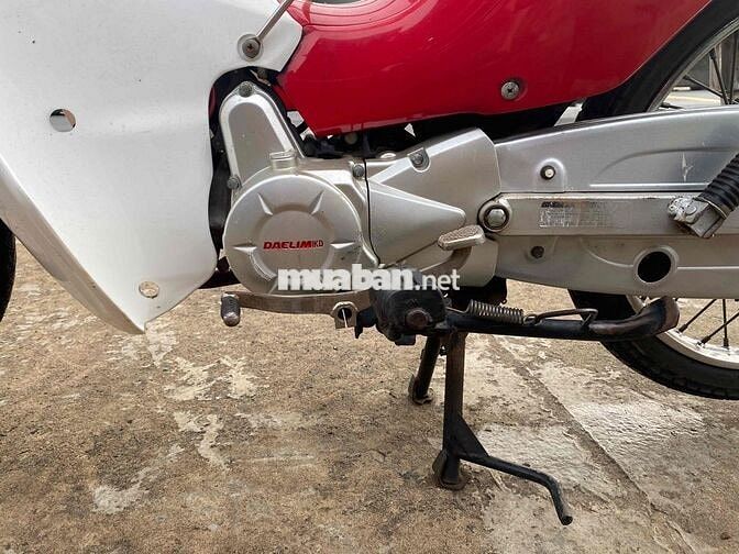 Daelim Cub 50cc Đỏ trắng bs 60