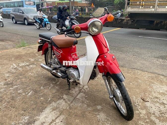 Daelim Cub 50cc Đỏ trắng bs 60