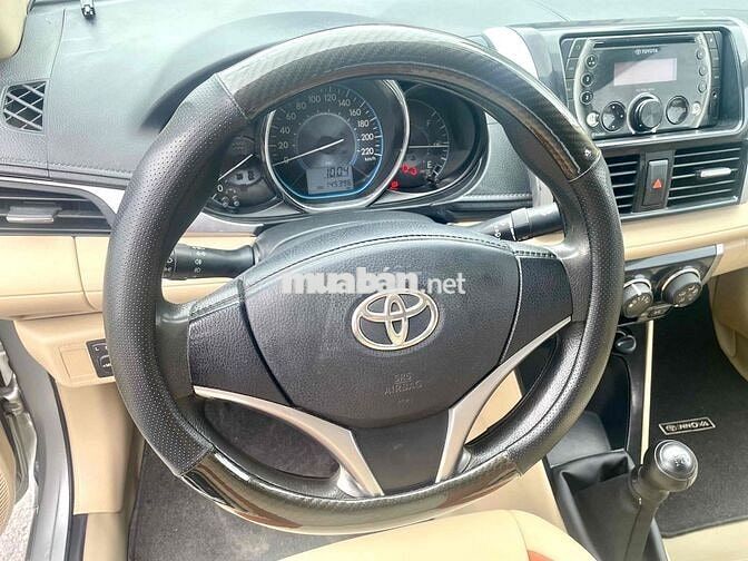 BÁN VIOS 2016 SỐ SÀN , MÁY TRẮNG.  NGAY CHỦ