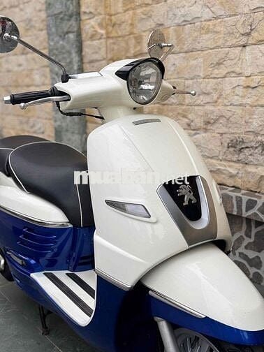 Peugeot Django 125fi 2020 Trắng xanh sơn máy zin