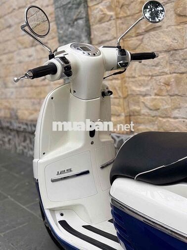Peugeot Django 125fi 2020 Trắng xanh sơn máy zin