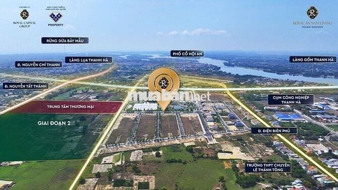 Đất trung tâm Hội An sổ đỏ 140m2 đường 7,5m hướng Đông Bắc