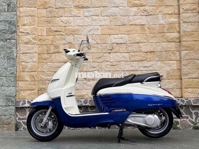 Peugeot Django 125fi 2020 Trắng xanh sơn máy zin