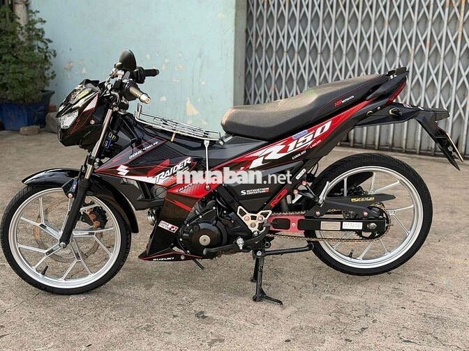 Suzuki Raider R150 2022 Đen đỏ