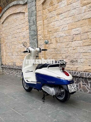 Peugeot Django 125fi 2020 Trắng xanh sơn máy zin