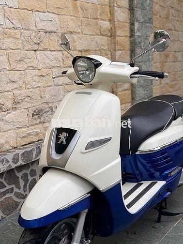 Peugeot Django 125fi 2020 Trắng xanh sơn máy zin