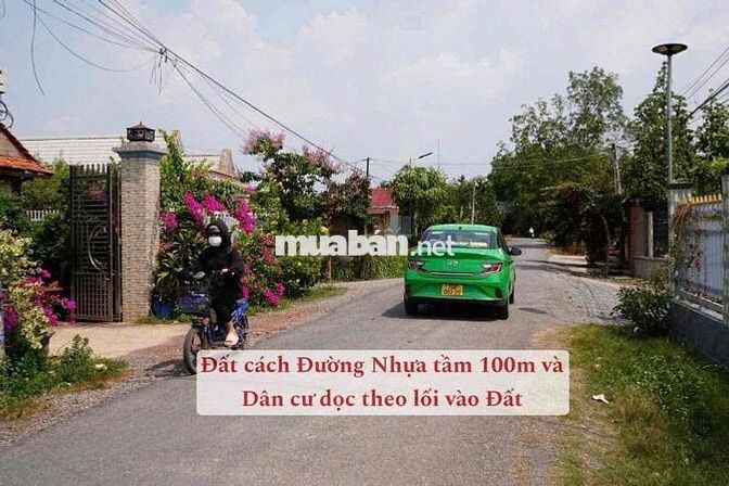 phường An Tịnh- Trảng Bàng dt 150m2 sẵn 100m2 thổ cư  kdc đông kín mit